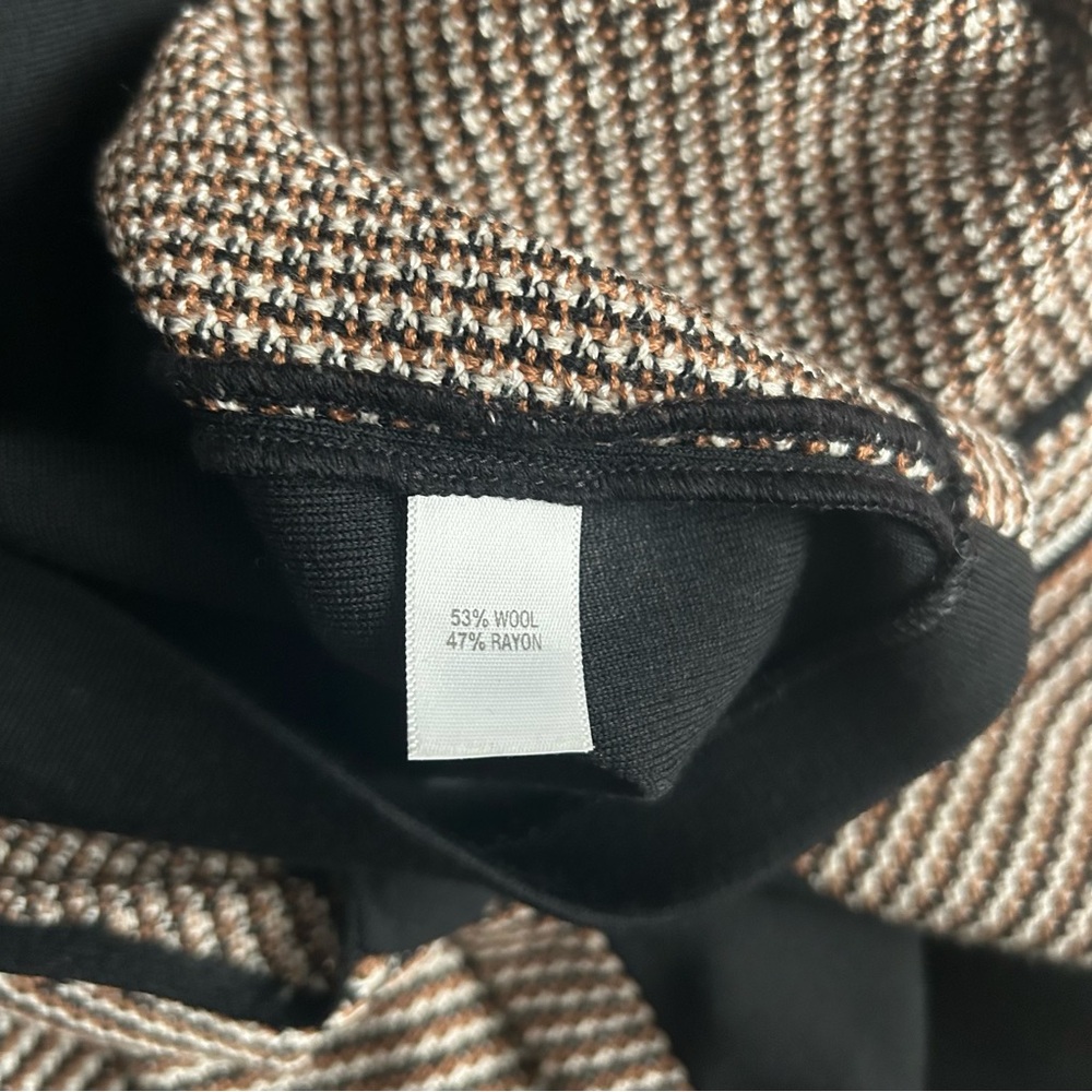 St. John Textured Midi Dress | Size 8 - Picture 4 of 4